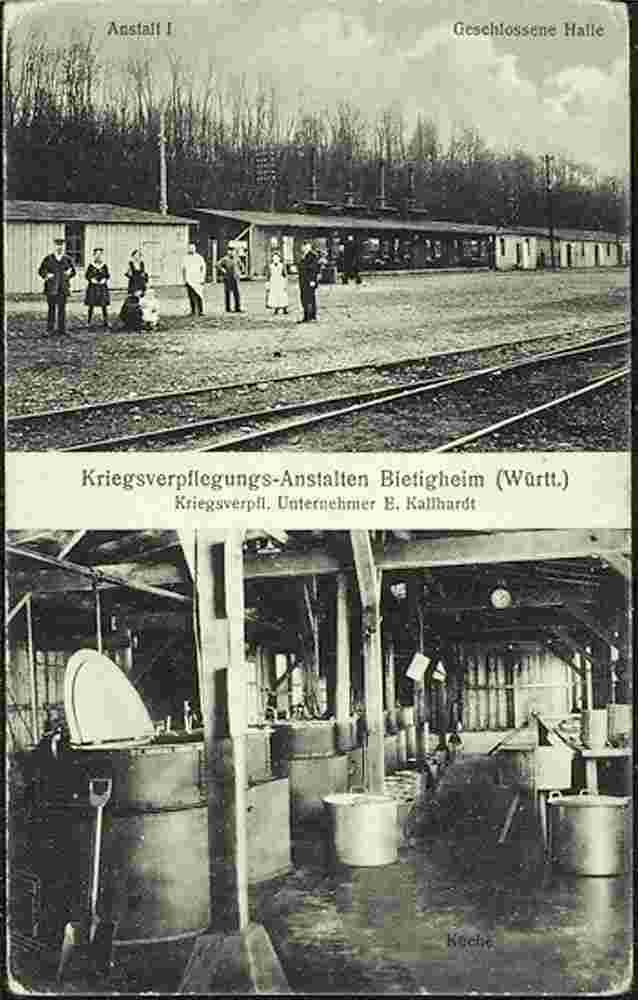 Bietigheim-Bissingen. Kriegs Verpflegung, Anstalt I