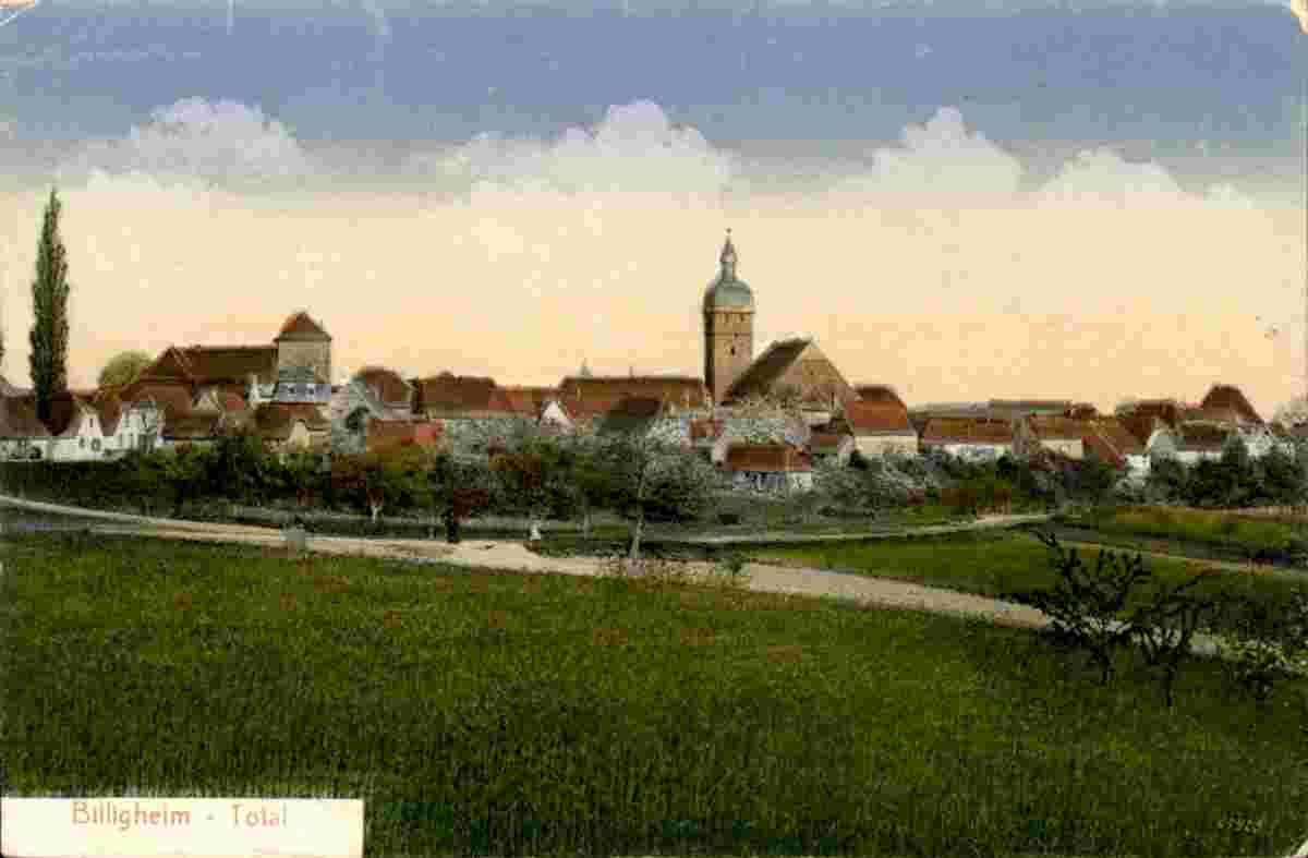 Panorama von Billigheim