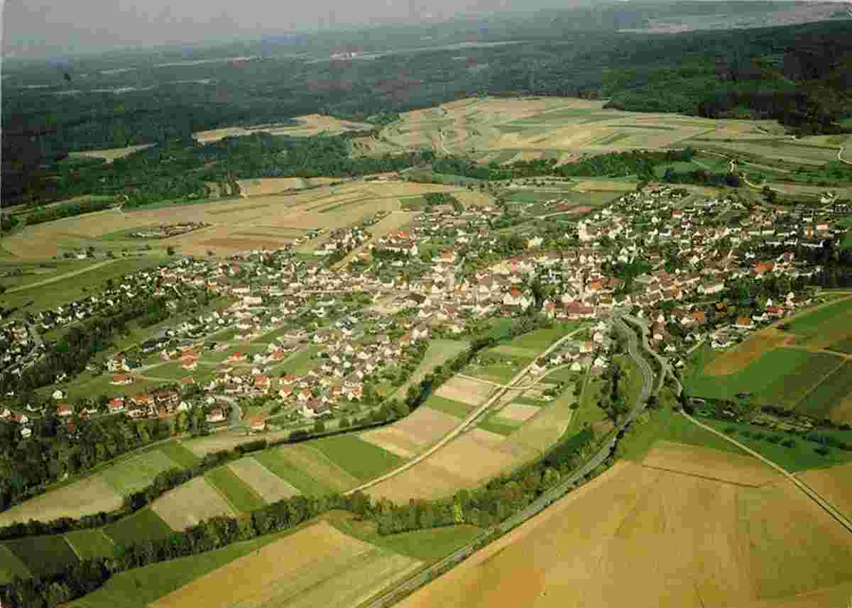 Panorama von Bingen, Fliegeraufnahme