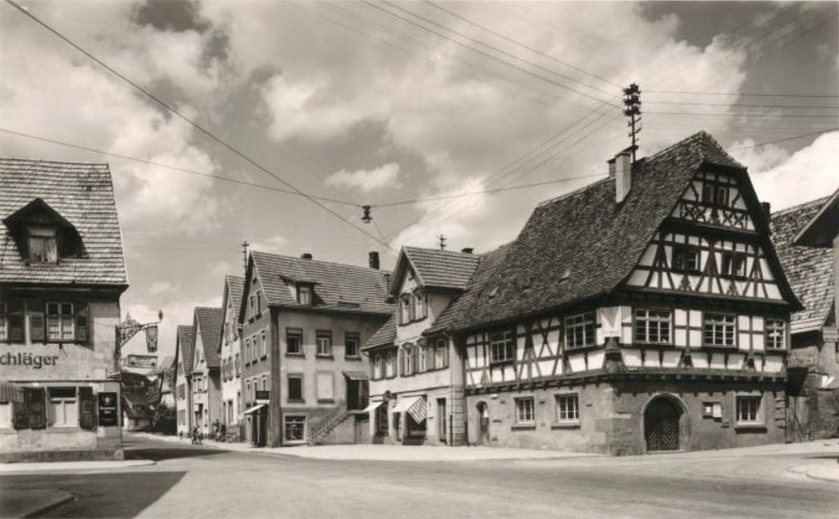 Panorama von Birkenfeld, 1955