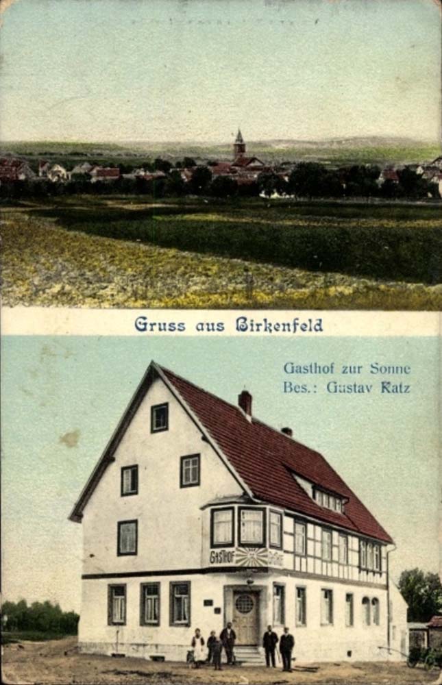 Panorama von Birkenfeld, Gasthof zur Sonne