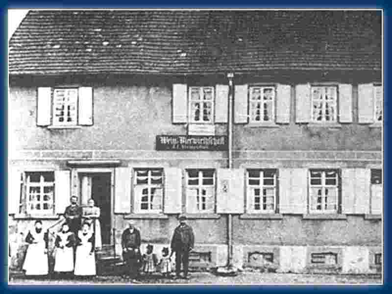 Bischweier. Die Geschichte des Turnverein - Gaststätte 'Weinbrenner', 1896