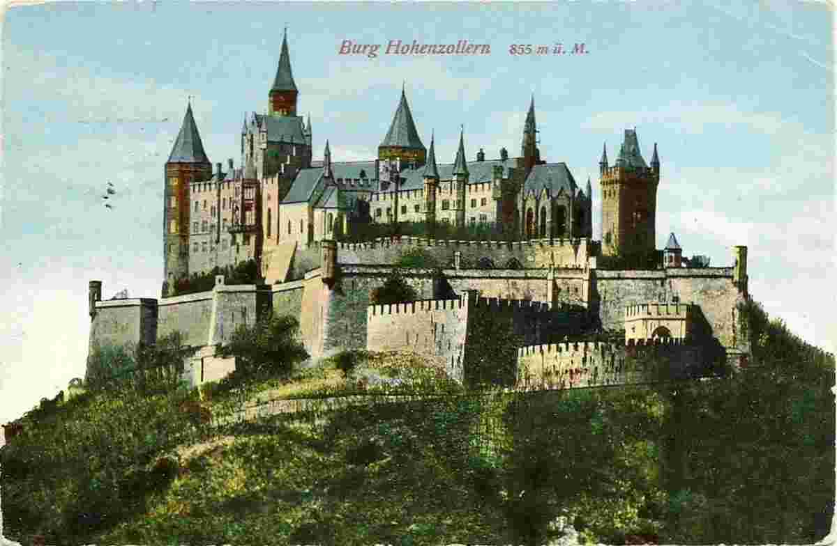 Bisingen. Burg Hohenzollern, 1920-1935