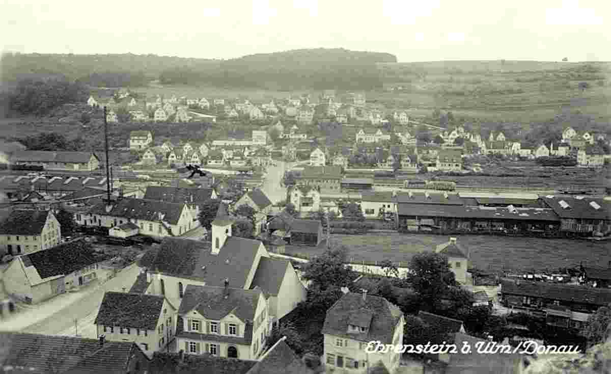 Blaustein. Ehrenstein - Panorama von Ortsteil