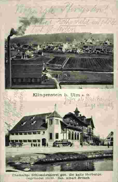 Blaustein. Klingenstein - Fabrik und Ehemalige Schloßbrauerei