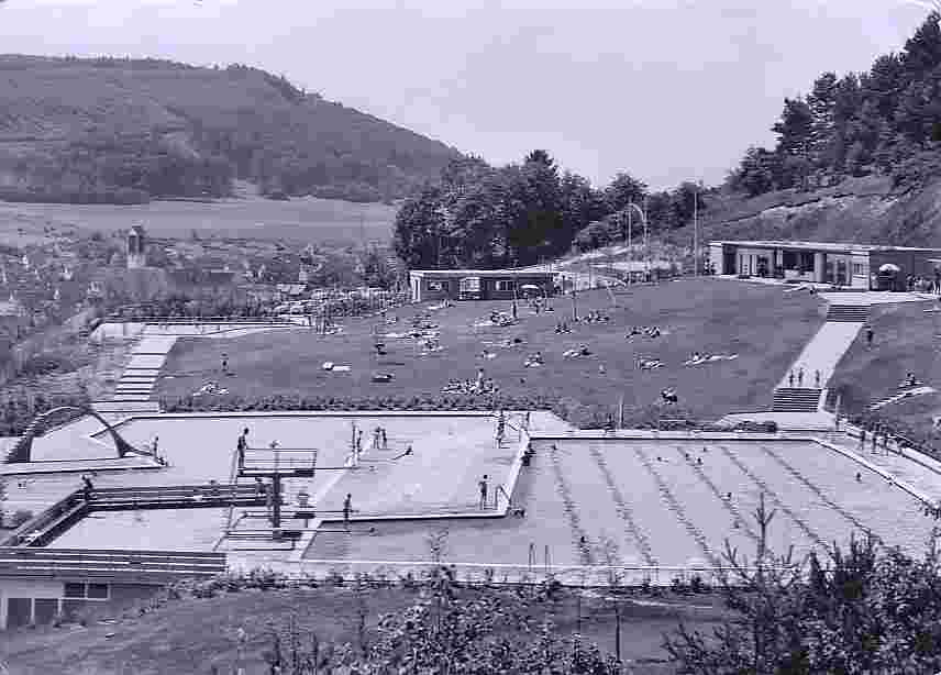 Blumberg. Waldschwimmbad, 1967