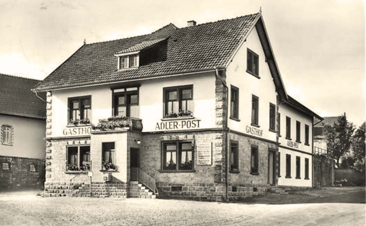 Blumberg. Zollhaus - Gasthof zum Adler-Post