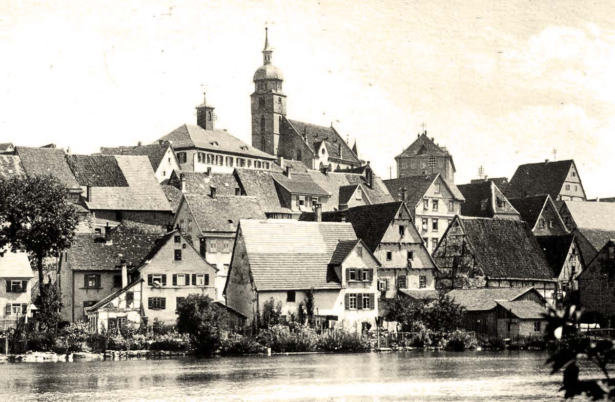 Böblingen. Zentrum von Böblingen, 1939