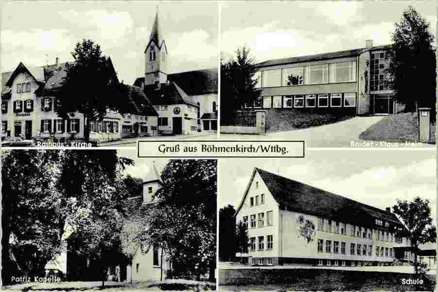 Böhmenkirch. Rathauskirche, Bruder-Klaus-Heim