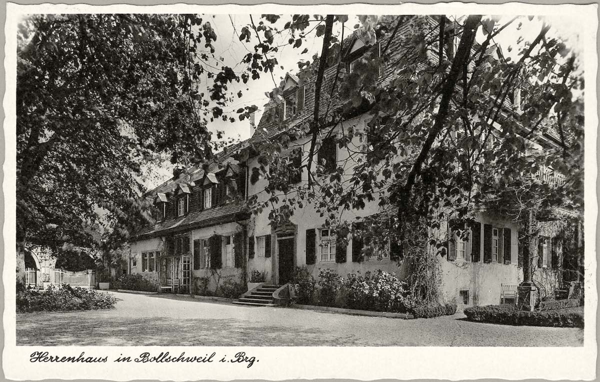 Bollschweil. Herrenhaus, 1939
