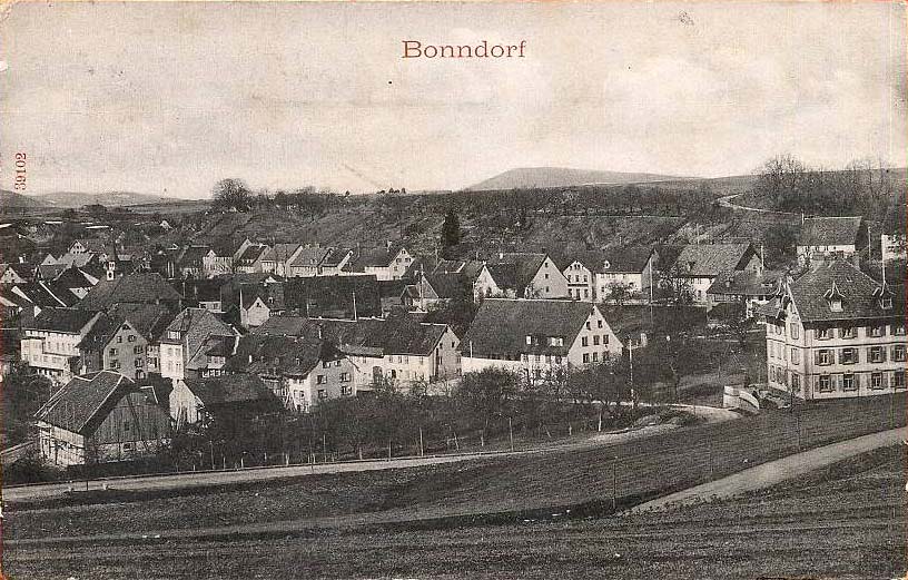 Panorama von Bonndorf im Schwarzwald