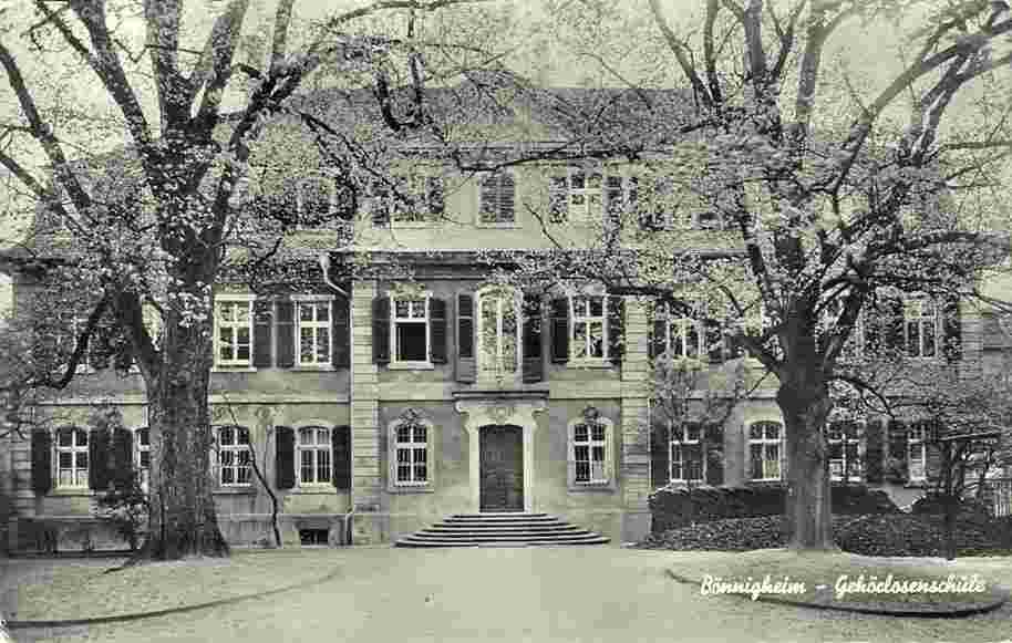 Bönnigheim. Gehörlosenschule, 1959