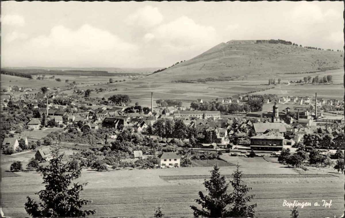 Panorama von Bopfingen, 1957