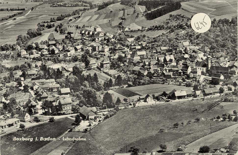 Panorama von Boxberg, Luftaufnahme