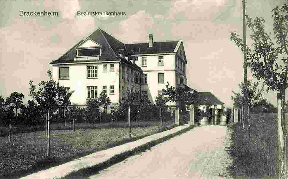 Brackenheim. Bezirkskrankenhaus, 1922
