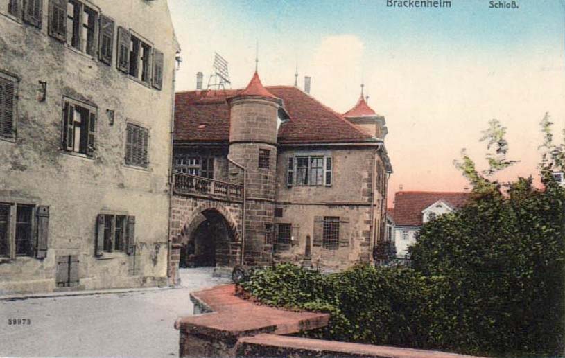 Brackenheim. Schloß, 1914