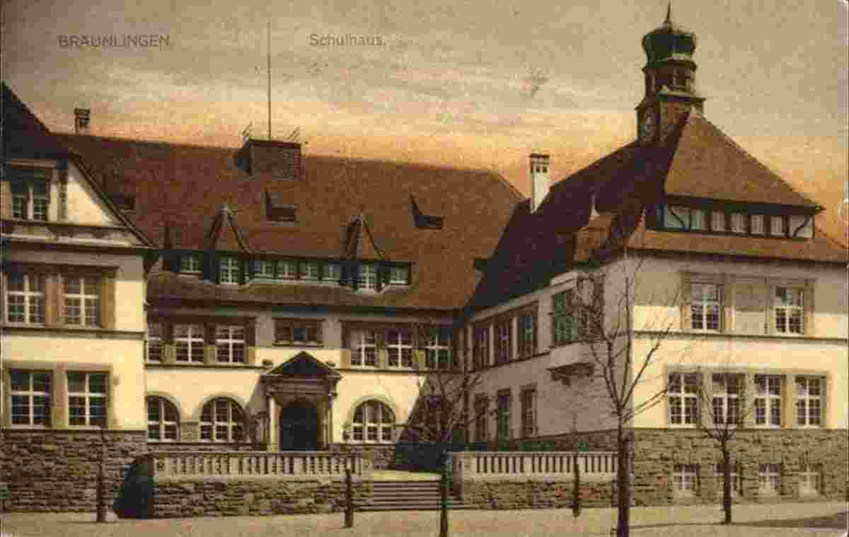 Bräunlingen. Schulhaus, 1915