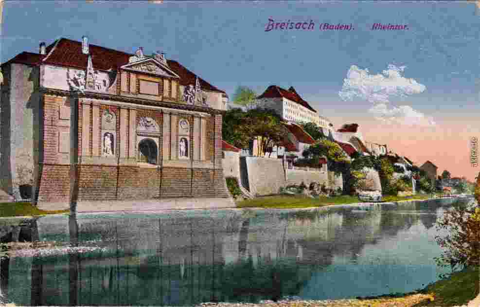 Breisach am Rhein. Rheintor, 1917