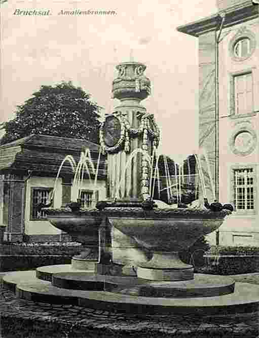 Bruchsal. Amalienbrunnen