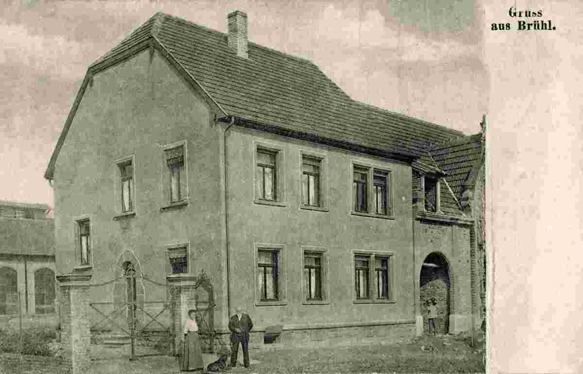 Brühl. Bahnhofstraße um 1910