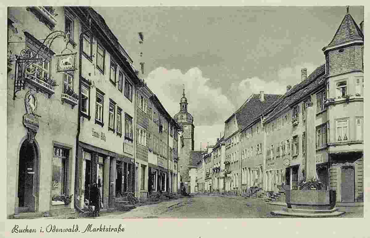 Buchen. Marktstraße