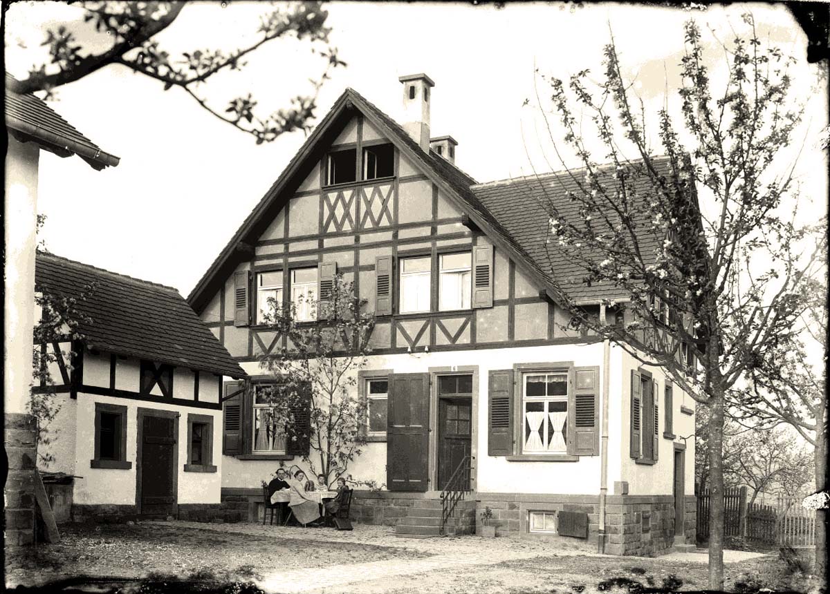 Buchen (Odenwald). Pfarrhaus, um 1927