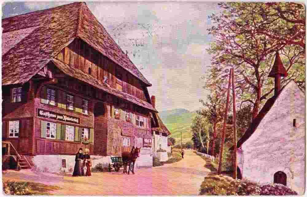 Buchenbach. Gasthaus zum Himmelreich, 1929