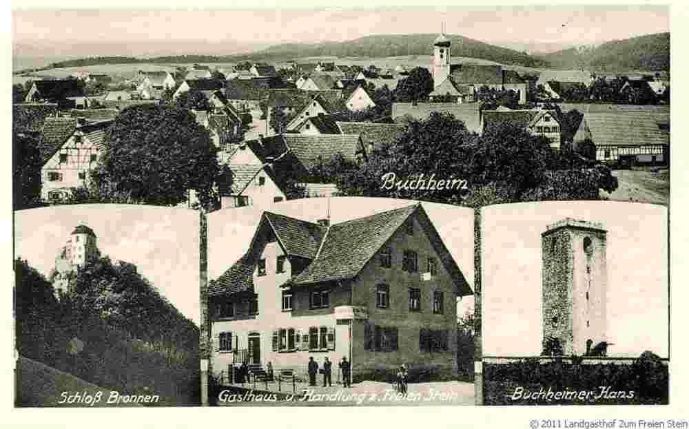 Panorama von Buchheim, Burg Bronnen