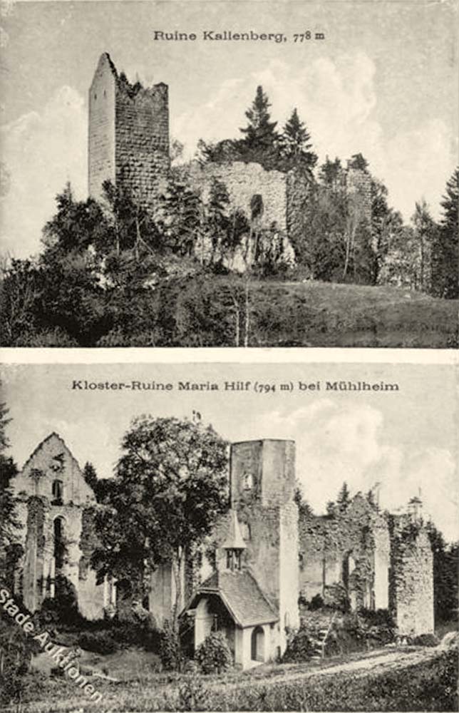Buchheim (Ldk. Tuttlingen). Ruine Kallenberg