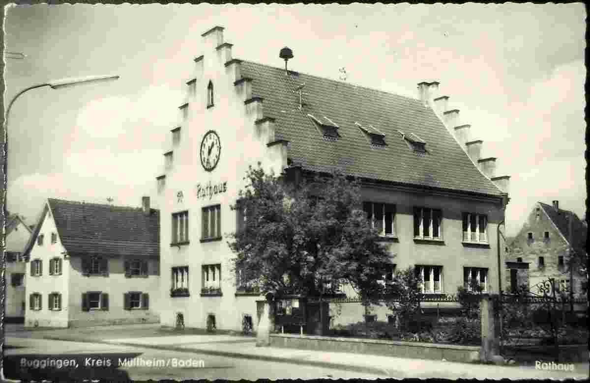 Buggingen. Rathaus, erbaut 1936