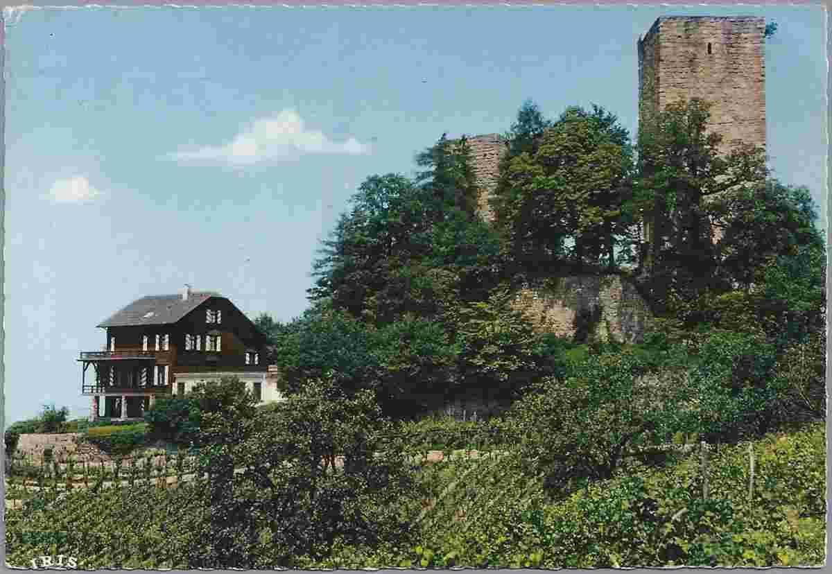 Bühl. Ruine von Burg Windeck