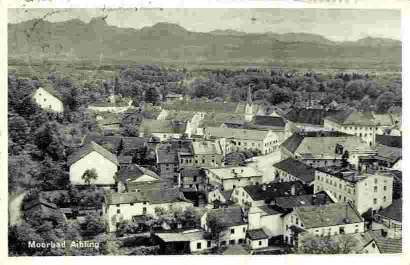 Bad Aibling. Panorama der Stadt, 1932