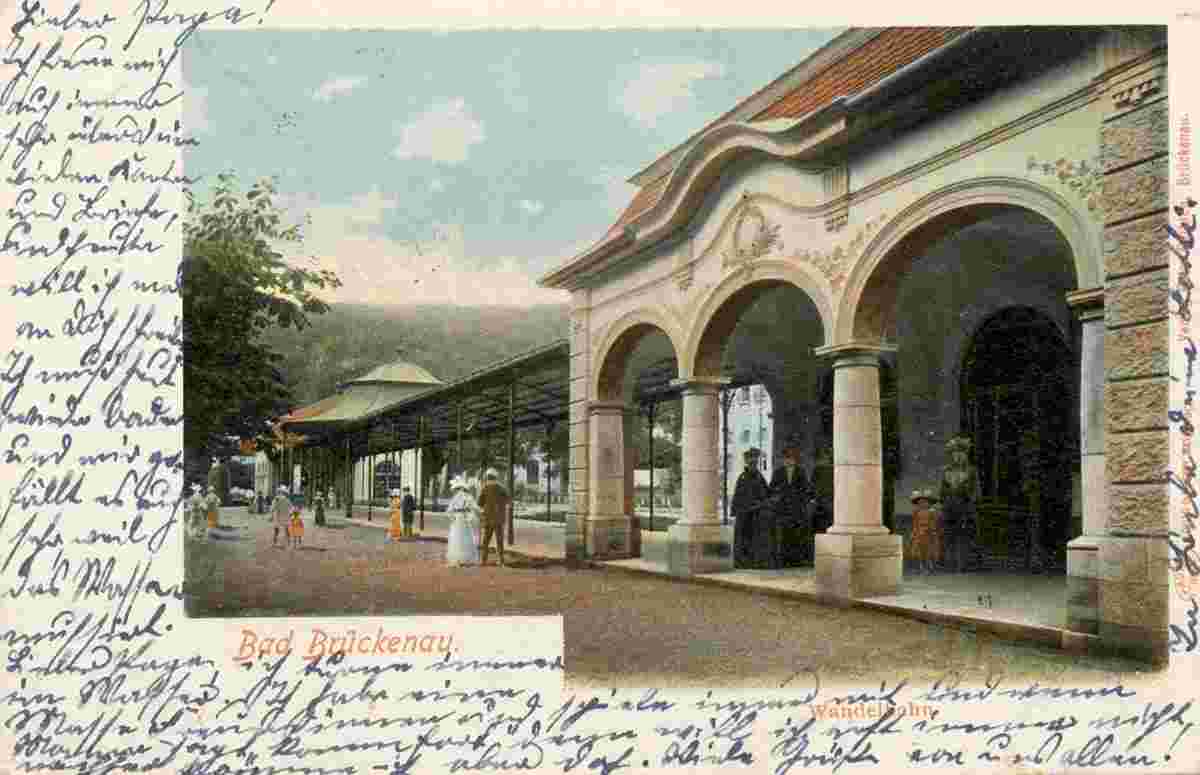 Bad Brückenau. Bahnhof, 1906