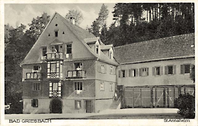 Bad Griesbach im Rottal. Blick auf das St. Annaheim