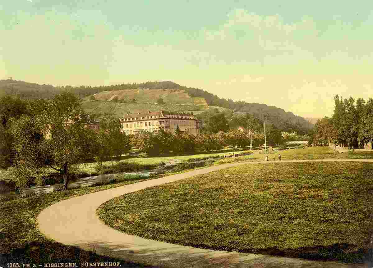 Bad Kissingen. Fürstenhof, zwischen 1890 und 1900