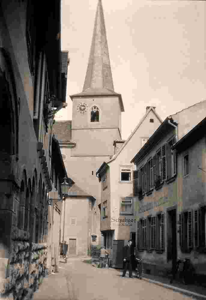 Bad Kissingen. Kirche, 1928