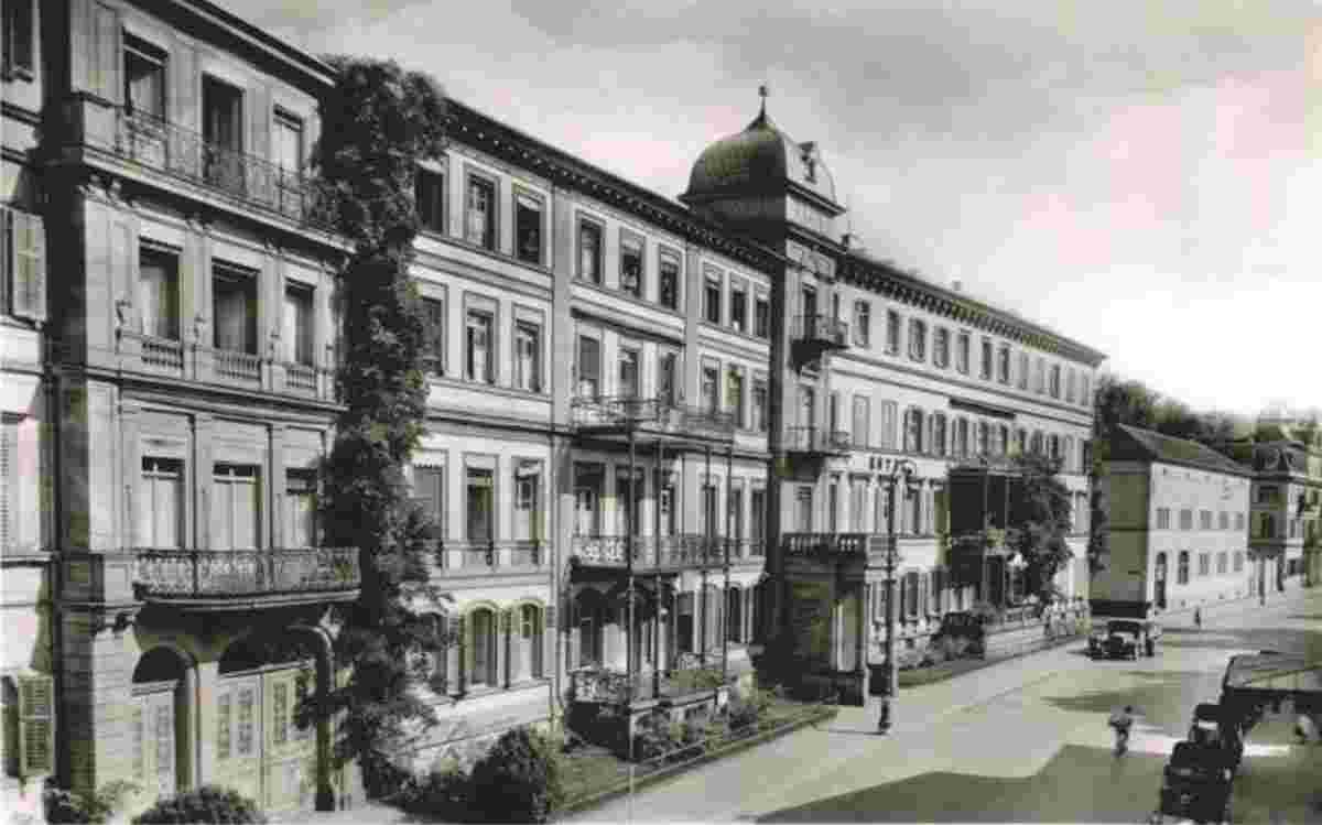 Bad Kissingen. Kurhausstraße, Grand Hotel Viktoria