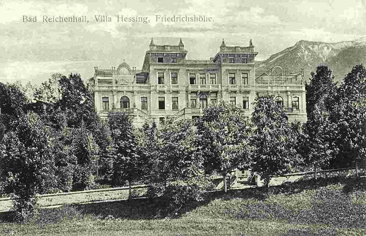 Bad Reichenhall. Villa Hessing, Friedrichshöhe