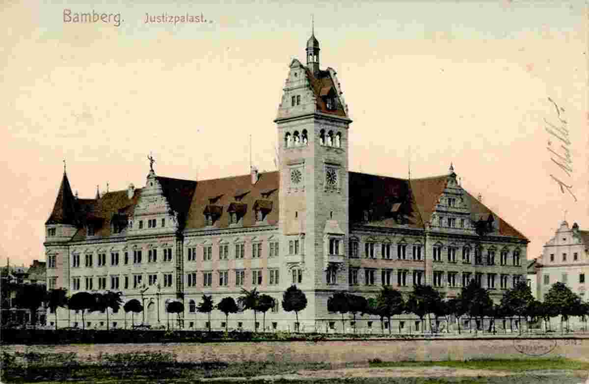 Bamberg. Justizgebäude (Justizpalast)