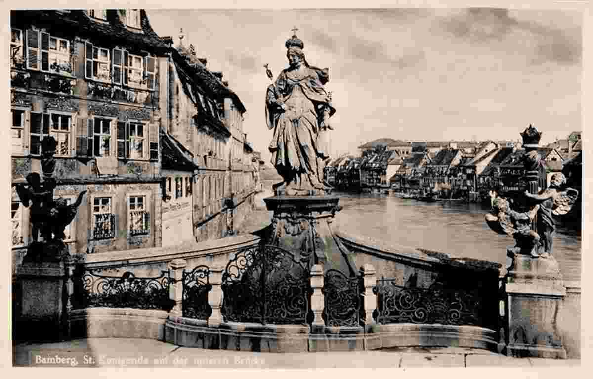 Bamberg. St Kunigunda auf der unteren Brücke