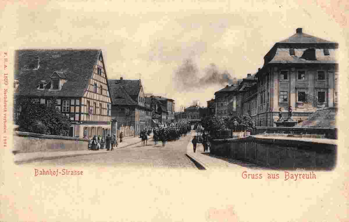 Bayreuth. Bahnhofstraße