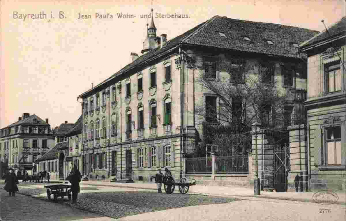 Bayreuth. Jean Paul's Wohn- und Sterbehaus