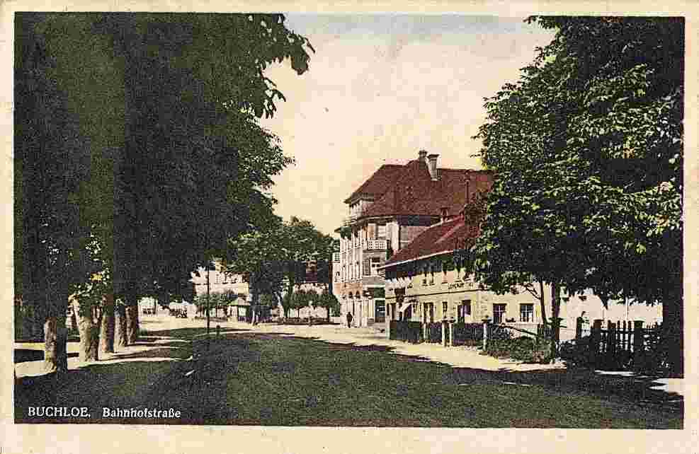 Buchloe. Bahnhofstraße, 1929