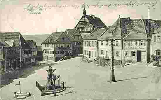 Burgkunstadt. Marktplatz