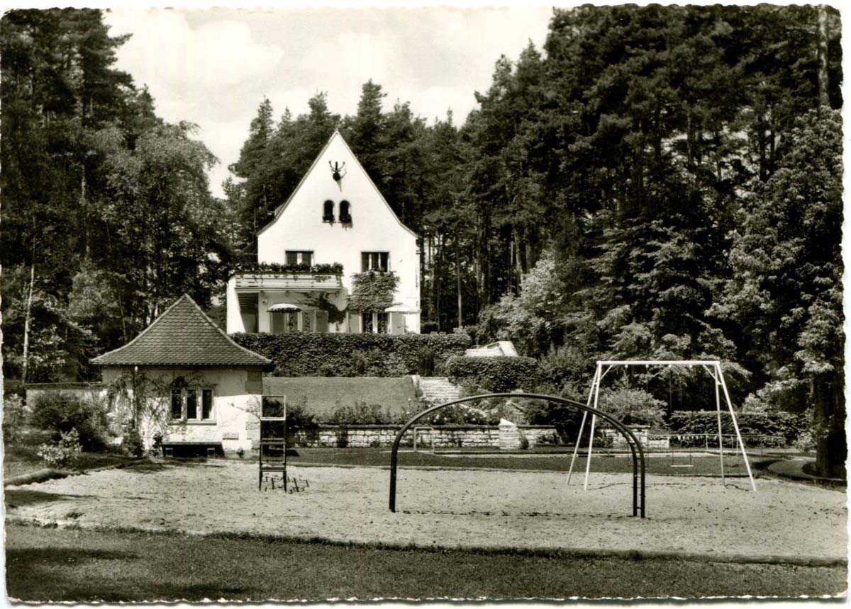 Burgthann. Unterferrieden - Kinderkurheim Pfeifferhütte, 1967