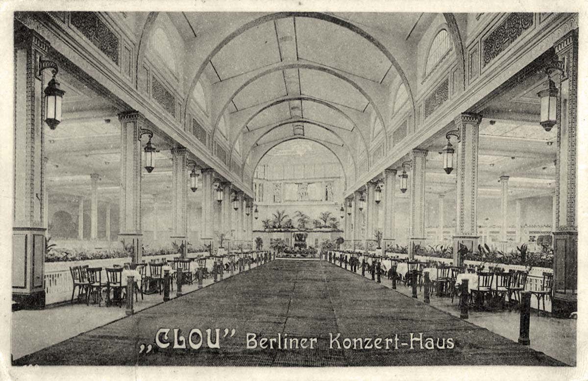 Berlin. 'Clou' - Berliner Konzerthaus