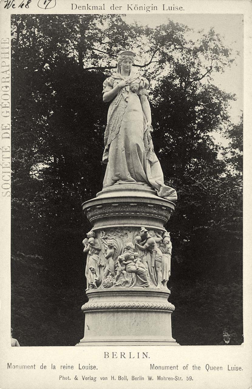 Berlin. Denkmal der Königin Luise in Tiergarten