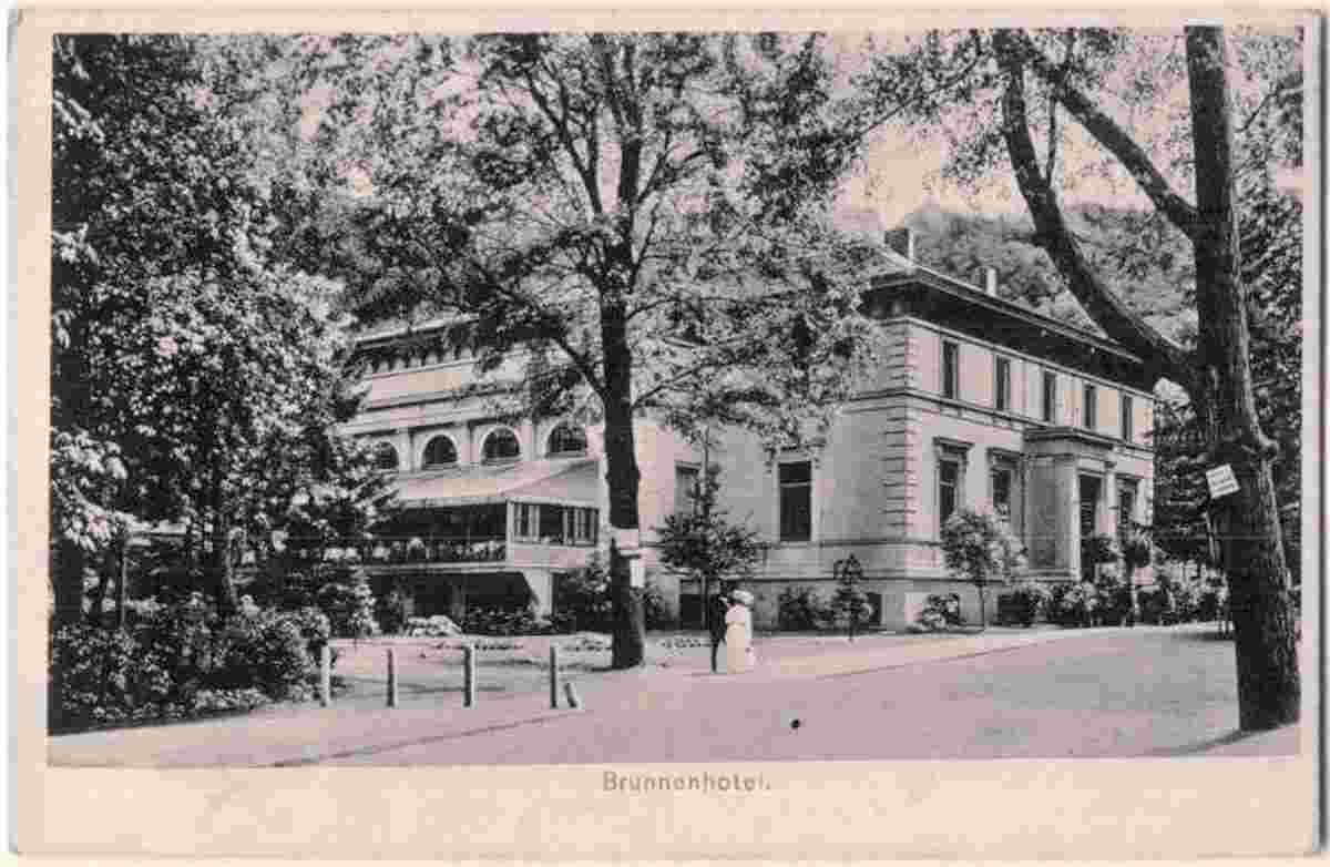 Bad Freienwalde. Brunnen Hotel, 1918