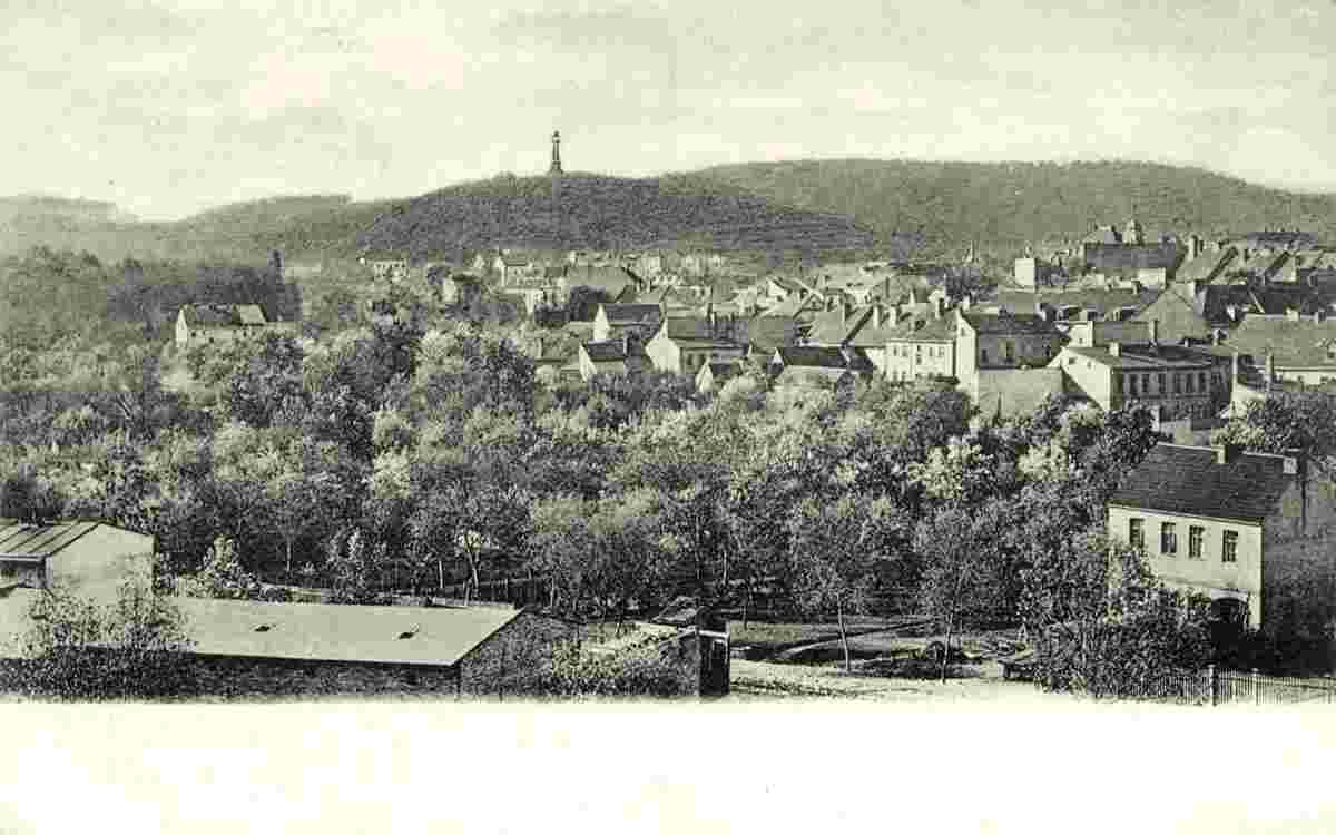 Bad Freienwalde. Panorama der Stadt, 1913