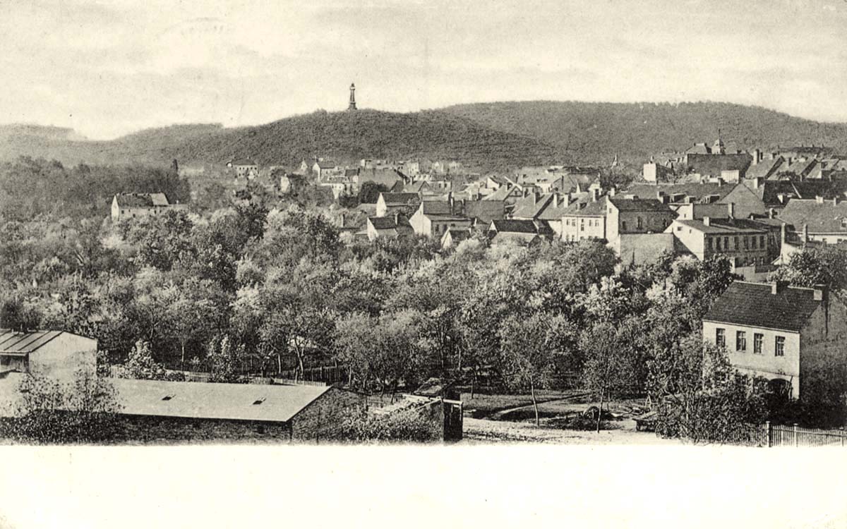 Bad Freienwalde (Oder). Panorama der Stadt, 1913